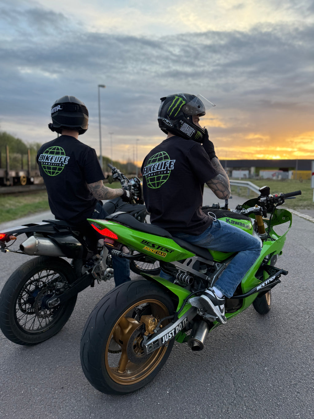 T-shirt Straightup x Bikelife Connect